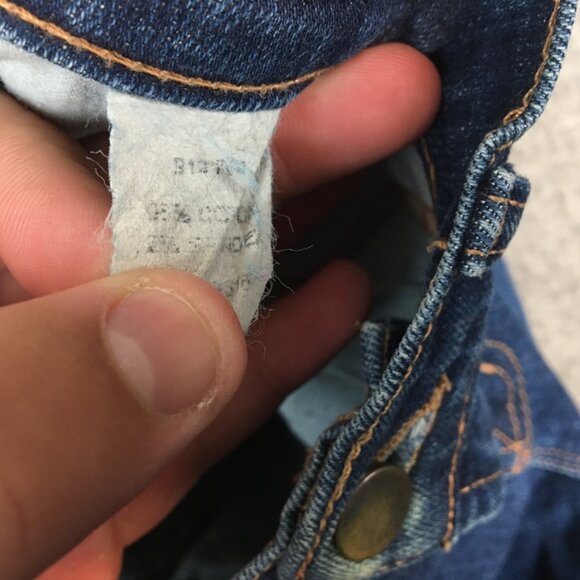 J Brand Jeans 24 Low Rise Skinny Ankle Dark Wash Distressed Made in USA Stretch - Picture 11 of 15